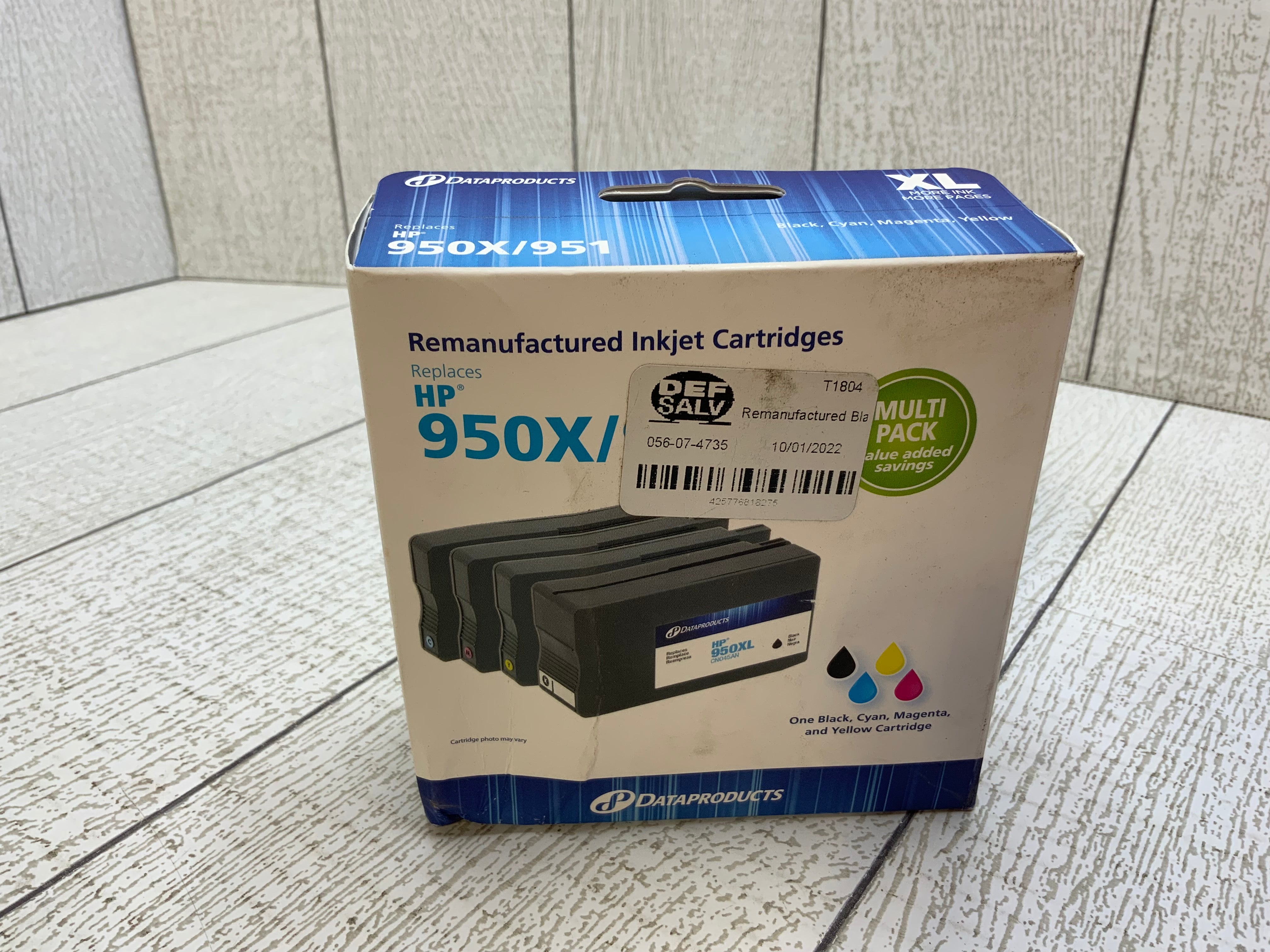 DataProducts HP950X/951 Remanufactored Inkjet Cartridges XL Multi-Pack (7950548205806)